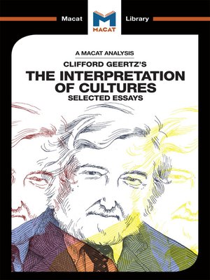 cover image of A Macat Analysis of The Interpretation of Cultures